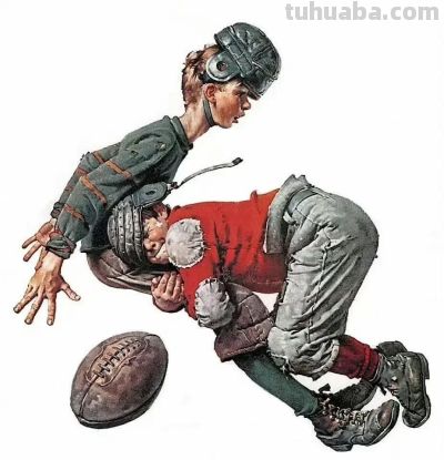 时代记录者著名插画师诺曼·洛克威尔绘画作品欣赏 - 图画吧TUHUABA