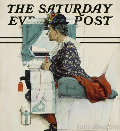 时代记录者著名插画师诺曼·洛克威尔绘画作品欣赏 - 图画吧TUHUABA