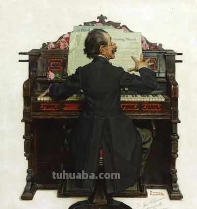 时代记录者著名插画师诺曼·洛克威尔绘画作品欣赏 - 图画吧TUHUABA