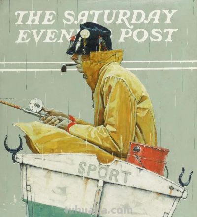 时代记录者著名插画师诺曼·洛克威尔绘画作品欣赏 - 图画吧TUHUABA