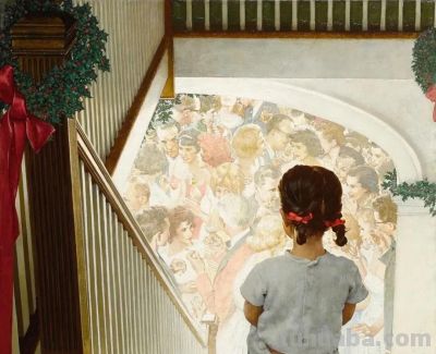 时代记录者著名插画师诺曼·洛克威尔绘画作品欣赏 - 图画吧TUHUABA