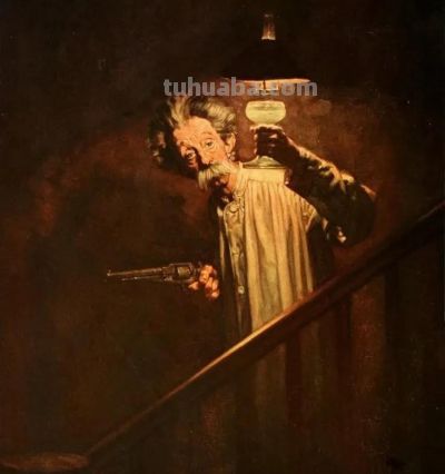 时代记录者著名插画师诺曼·洛克威尔绘画作品欣赏 - 图画吧TUHUABA