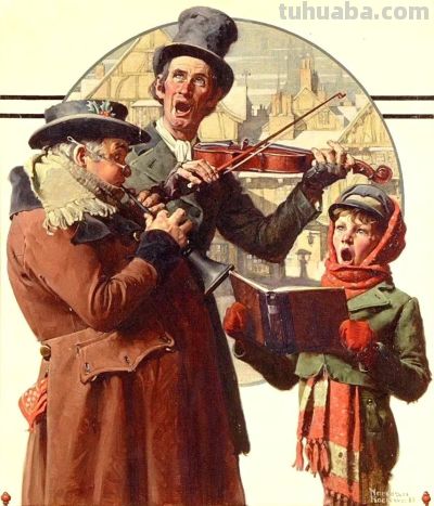 时代记录者著名插画师诺曼·洛克威尔绘画作品欣赏 - 图画吧TUHUABA