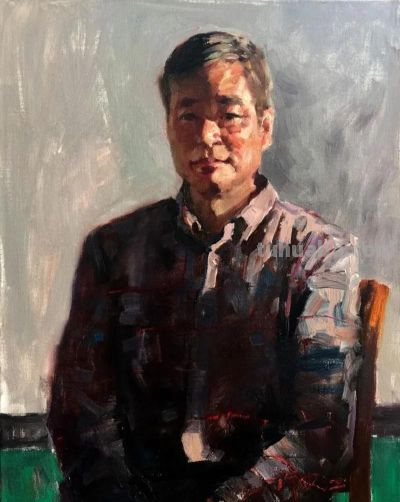 清华美院教授王铁牛人物油画作品欣赏 - 图画吧TUHUABA