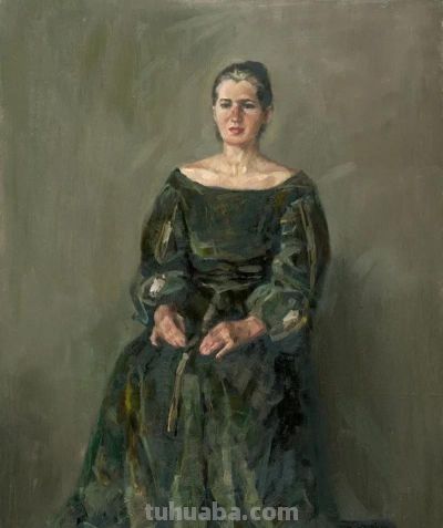 清华美院教授王铁牛人物油画作品欣赏 - 图画吧TUHUABA