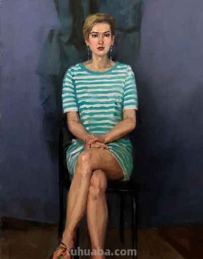 清华美院教授王铁牛人物油画作品欣赏 - 图画吧TUHUABA