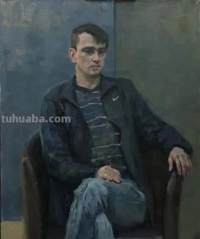 清华美院教授王铁牛人物油画作品欣赏 - 图画吧TUHUABA