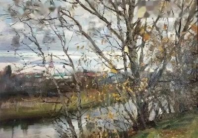 清华美院教授王铁牛人物油画作品欣赏 - 图画吧TUHUABA