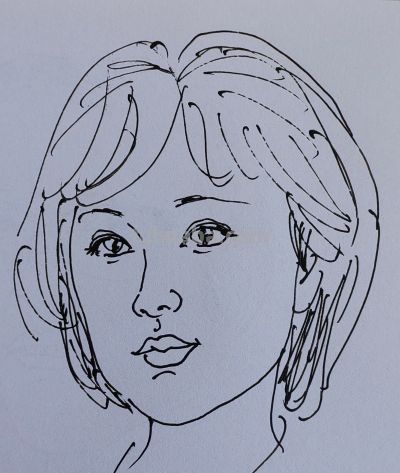 柳生人物速写作品欣赏 - 图画吧TUHUABA