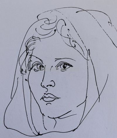 柳生人物速写作品欣赏 - 图画吧TUHUABA