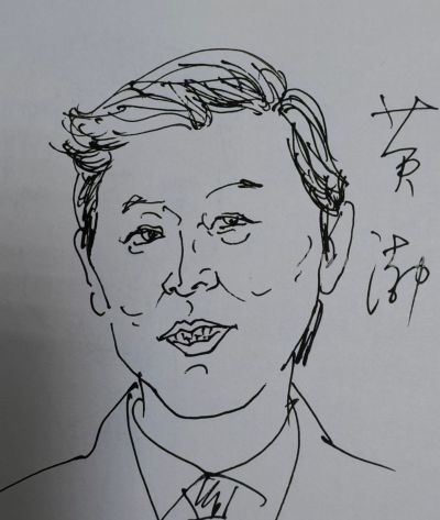 柳生人物速写作品欣赏 - 图画吧TUHUABA