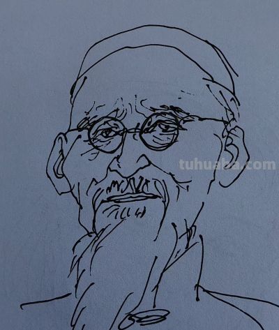 柳生人物速写作品欣赏 - 图画吧TUHUABA