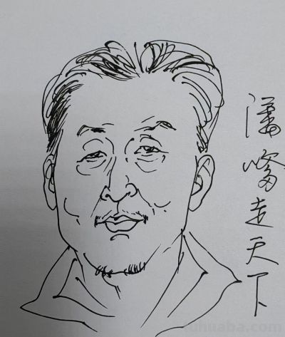 柳生人物速写作品欣赏 - 图画吧TUHUABA