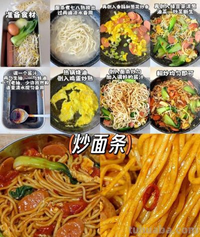 味道巨好浓郁吃的面食做法做超简单！ - 图画吧TUHUABA