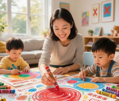 5岁后孩子画画突飞猛进！家长别乱教，这样引导才不伤创造力 - 图画吧TUHUABA