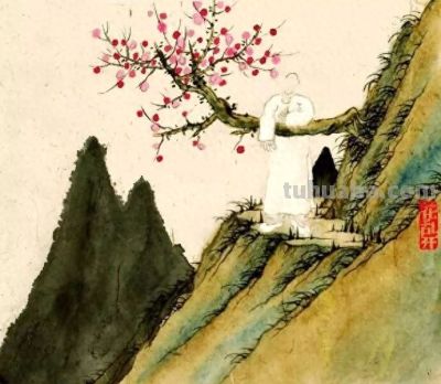 老树画画：我闻着春风吹来了，我看到花儿已开了 - 今日头条