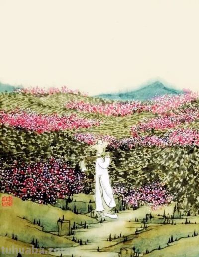 老树画画:我闻着春风吹来了,我看到花儿已开了 - 今日头条 老树画画:我闻着春风吹来了,我看到花儿已开了 - 图画吧TUHUABA