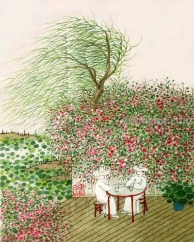 老树画画:我闻着春风吹来了,我看到花儿已开了 - 今日头条 老树画画:我闻着春风吹来了,我看到花儿已开了 - 图画吧TUHUABA