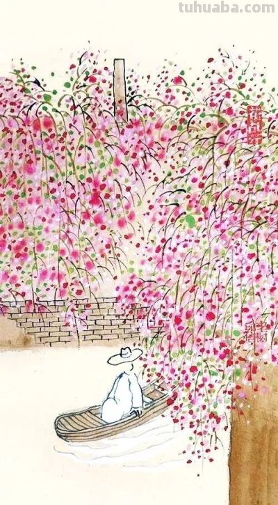 老树画画:我闻着春风吹来了,我看到花儿已开了 - 今日头条 老树画画:我闻着春风吹来了,我看到花儿已开了 - 图画吧TUHUABA