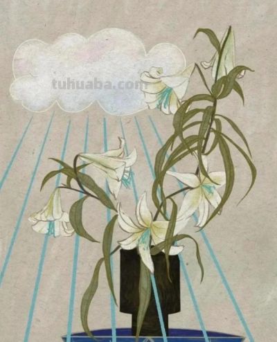 每天认识一个艺术家｜MoChen：让一朵花“说出心里话”的画家！ - 图画吧TUHUABA