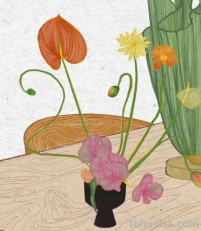 每天认识一个艺术家｜MoChen：让一朵花“说出心里话”的画家！ - 图画吧TUHUABA