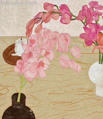 每天认识一个艺术家｜MoChen：让一朵花“说出心里话”的画家！ - 图画吧TUHUABA