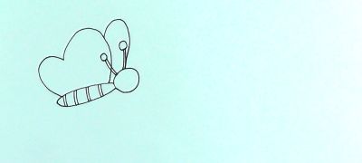 画蝴蝶也可以如此简单哦，轻松的亲子时光就选它了！ - 图画吧TUHUABA