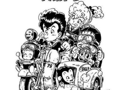 漫画大师鸟山明的艺术欣赏：这些经典交通工具还记得吗 - 图画吧TUHUABA