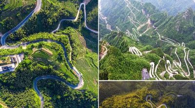 儿童画教程｜山路十八弯 - 图画吧TUHUABA