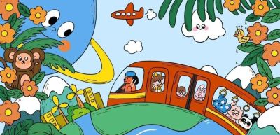 49种绿色出行 低碳生活，创意满满的儿童画+手抄报，值得你收藏！ - 图画吧TUHUABA