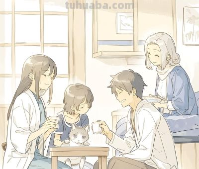 把生活画成温柔的漫画，心就不慌了 - 图画吧TUHUABA