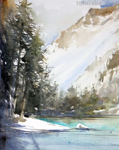 意大利当代水彩画代表人物——帕斯夸尼洛·弗拉卡索 - 图画吧TUHUABA