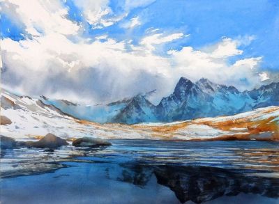 意大利当代水彩画代表人物——帕斯夸尼洛·弗拉卡索 - 图画吧TUHUABA