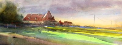 意大利当代水彩画代表人物——帕斯夸尼洛·弗拉卡索 - 图画吧TUHUABA