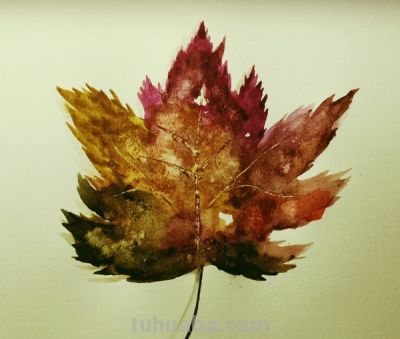 十年后提笔再画，这次玩水彩 - 图画吧TUHUABA