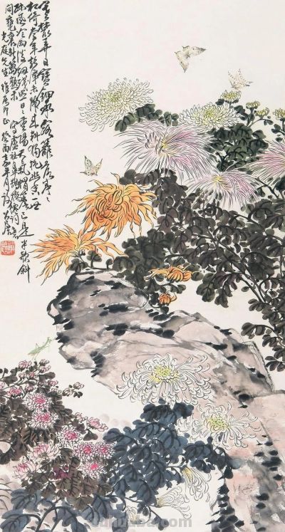 民国画坛风云人物录之谢公展 - 图画吧TUHUABA
