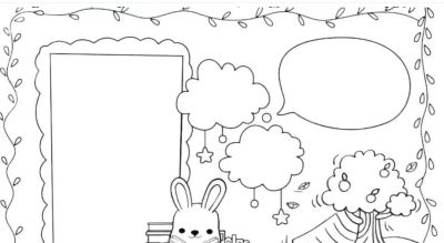 可打印的手抄报2 - 图画吧TUHUABA