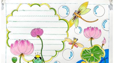 立夏手抄报 - 图画吧TUHUABA