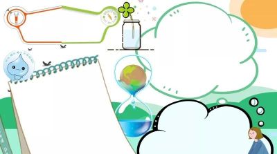 手抄报（节约用水） - 图画吧TUHUABA