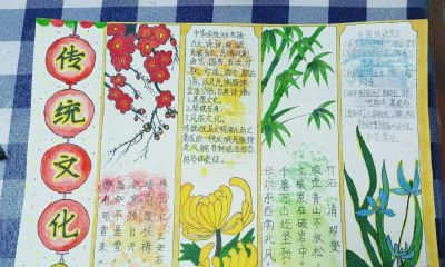 中国传统节日手抄报 - 图画吧TUHUABA