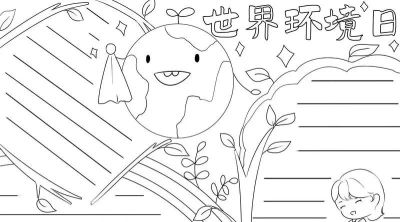 环境保护手抄报 - 图画吧TUHUABA