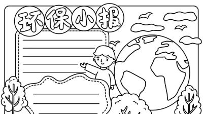 环境保护手抄报 - 图画吧TUHUABA