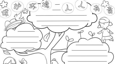 环境保护手抄报 - 图画吧TUHUABA