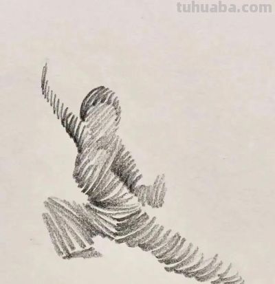 7幅极简铅笔画，寥寥数笔，形神兼备！ - 图画吧TUHUABA