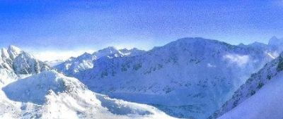 风景水彩作品的意境“美感” - 图画吧TUHUABA