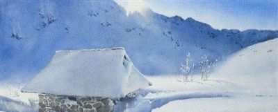 风景水彩作品的意境“美感” - 图画吧TUHUABA