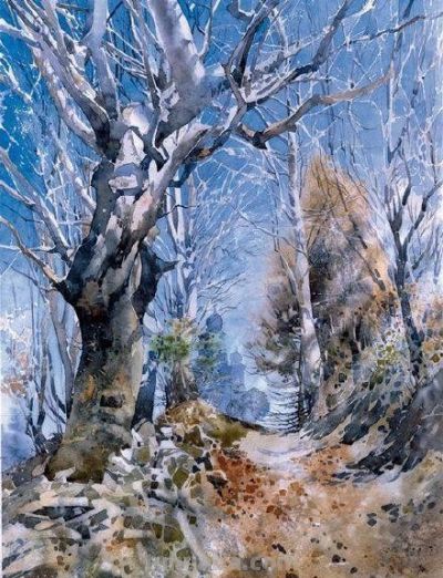 风景水彩作品的意境“美感” - 图画吧TUHUABA