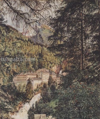 奥地利风景与建筑水彩画家鲁道夫·冯·奥特作品赏！ - 今日头条