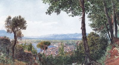 奥地利风景与建筑水彩画家鲁道夫·冯·奥特作品赏！ - 图画吧TUHUABA