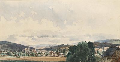 奥地利风景与建筑水彩画家鲁道夫·冯·奥特作品赏！ - 图画吧TUHUABA